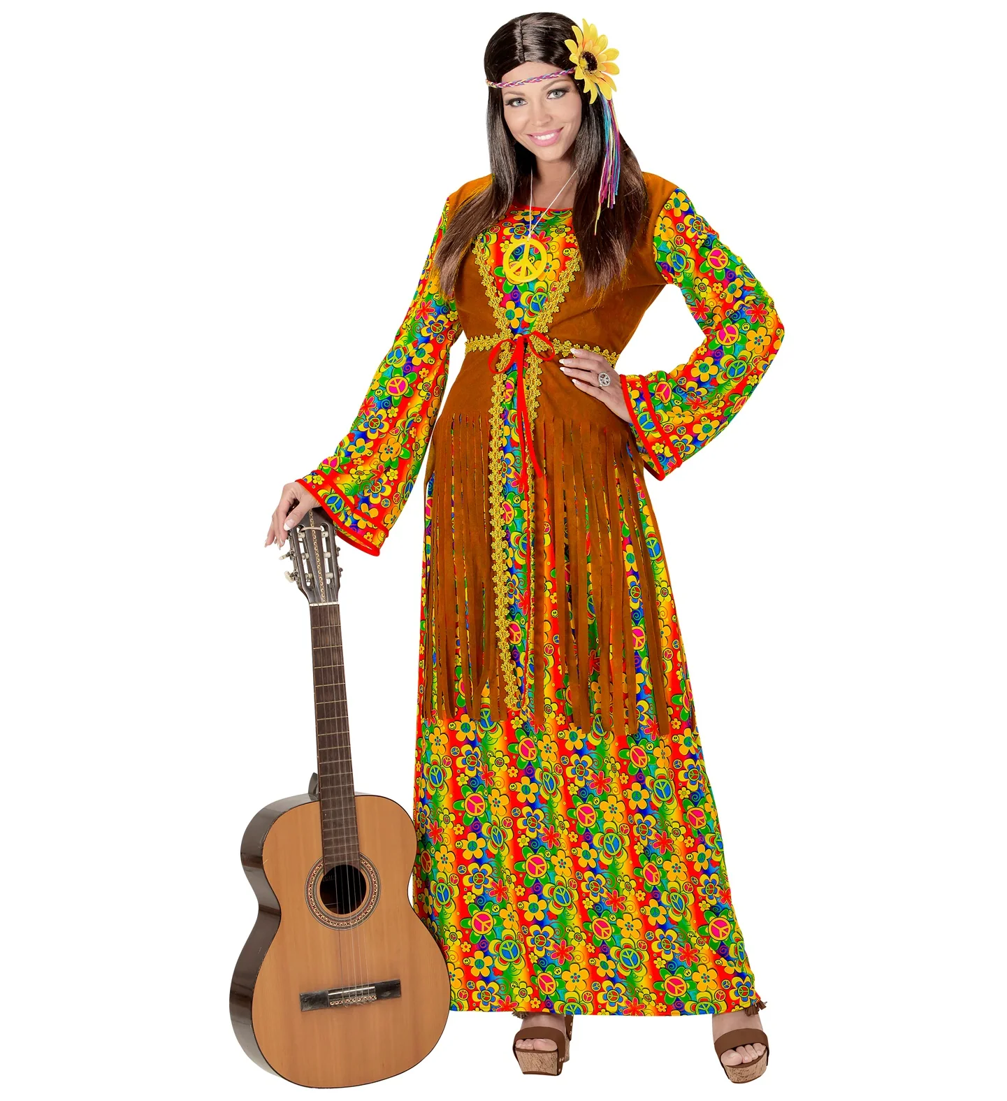 Hippie Vrouw pakje dames - Image 2