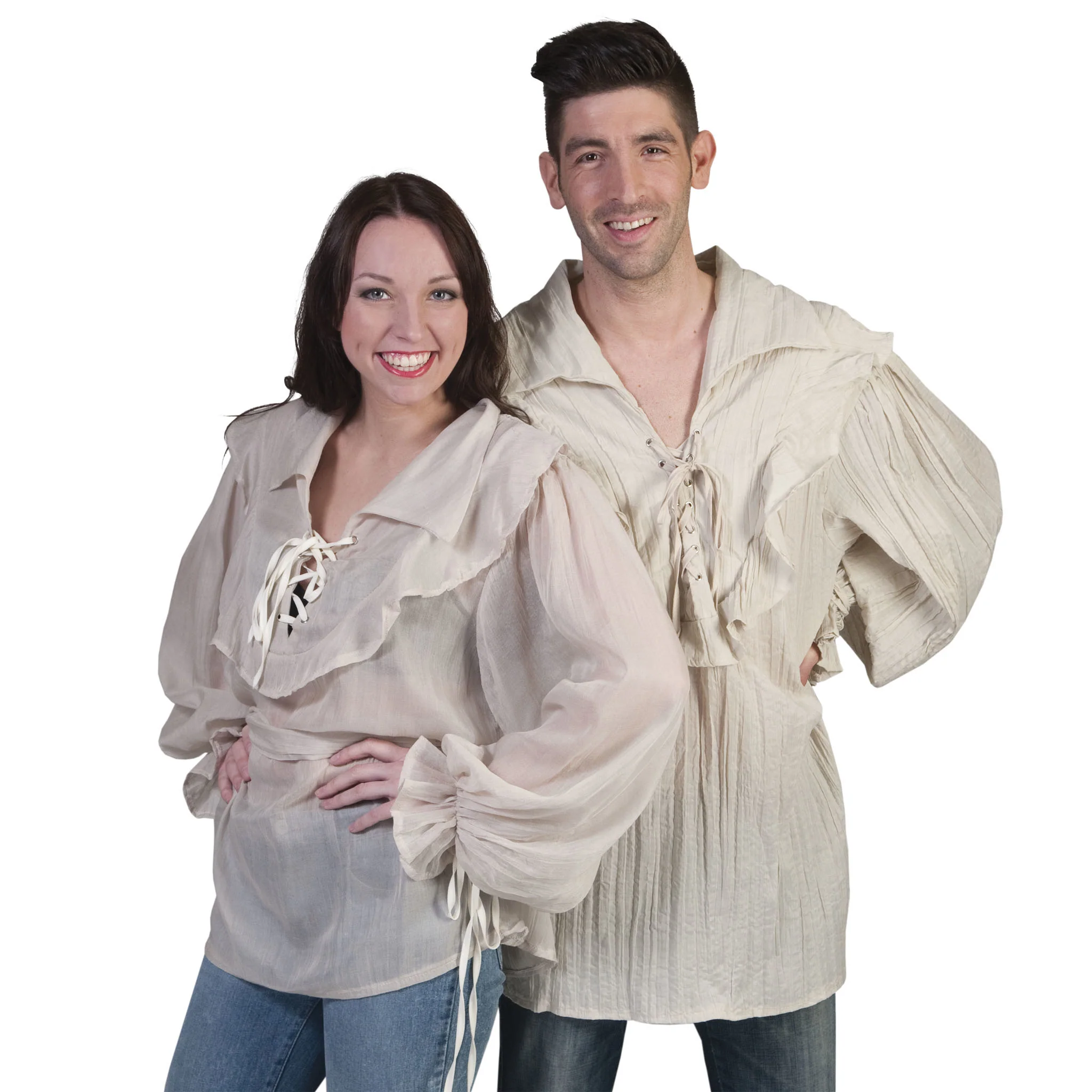 Blouse beige historisch