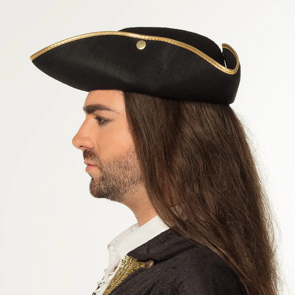 Driesteek zwart hoed Admiraal Henry Tricorn - Image 3