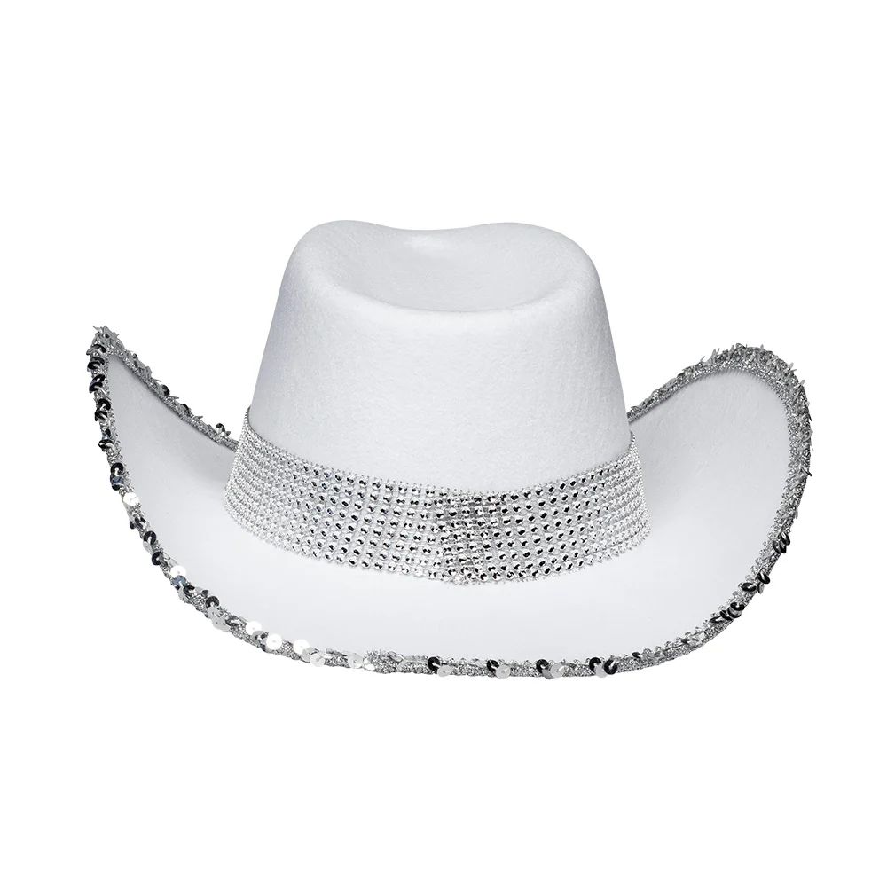 Witte cowboyhoed 'Bride' - Image 5