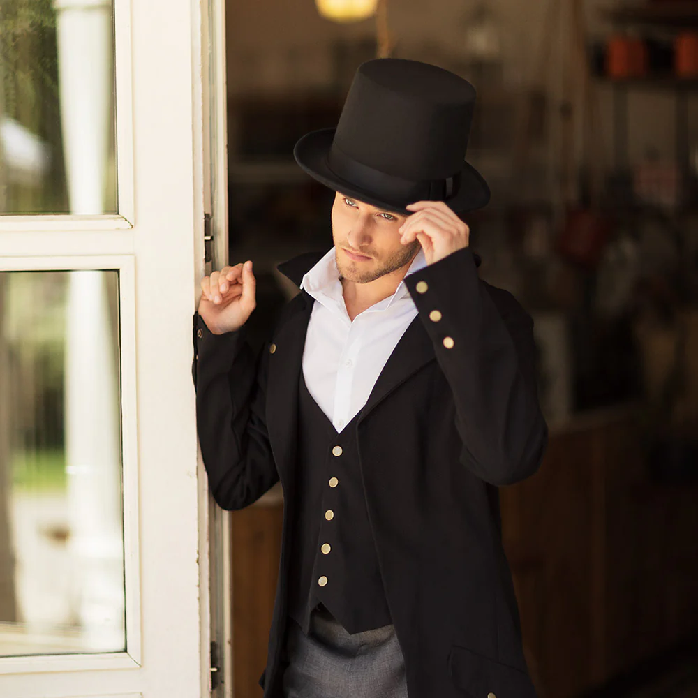 Hoge hoed zwart Byron - Image 4