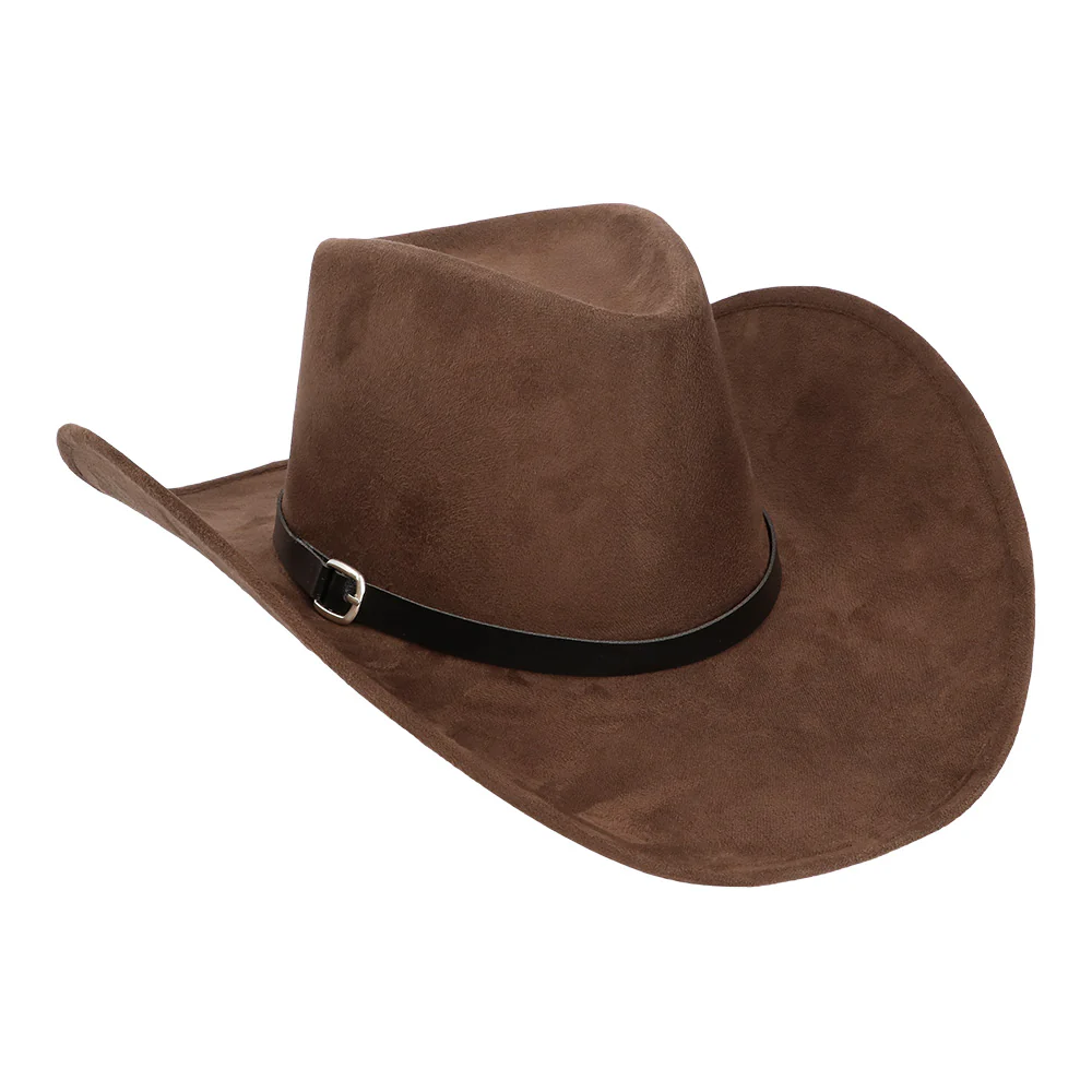 Hoed cowboy Bronco bruin - Image 2