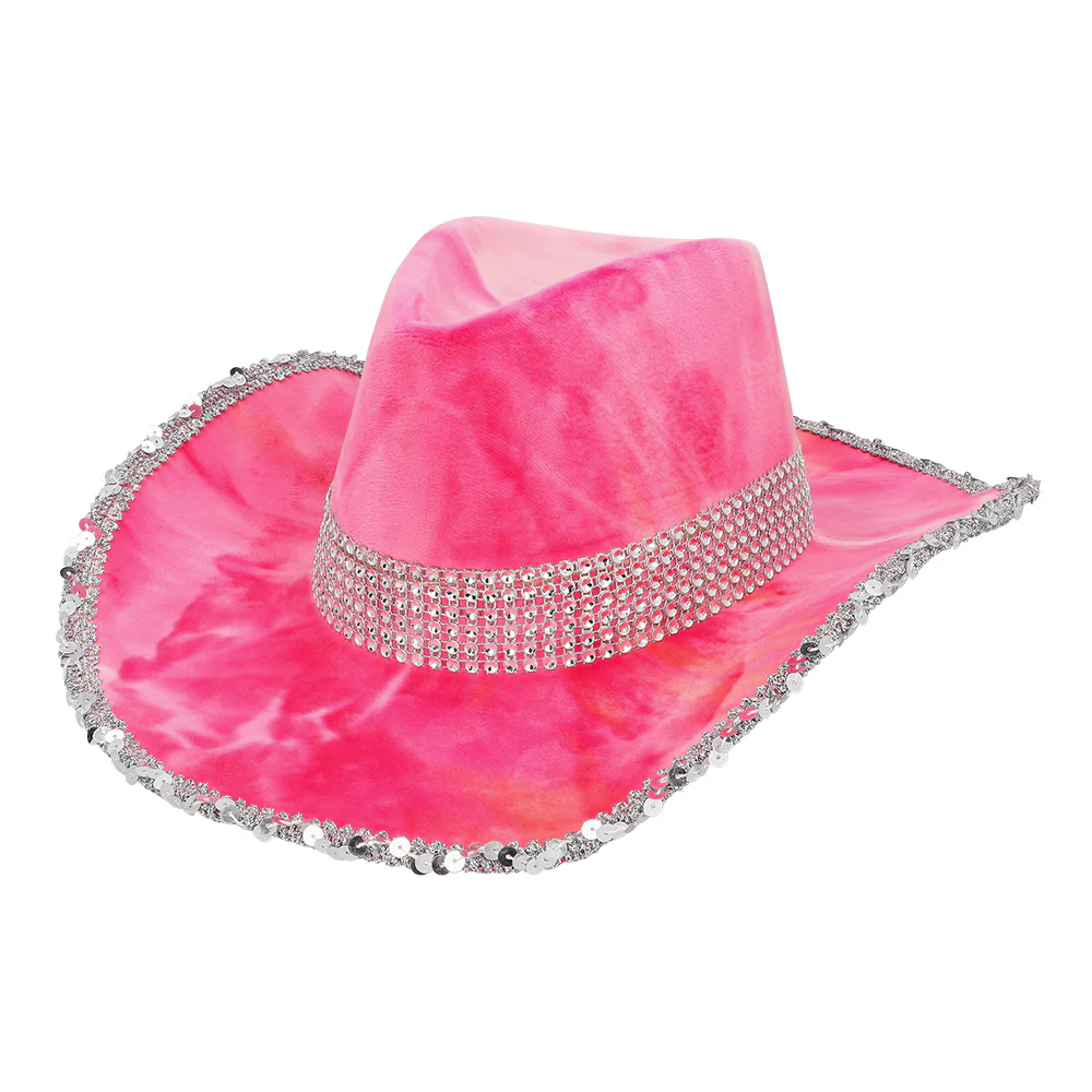 Hoed cowboy Darling roze - Image 2