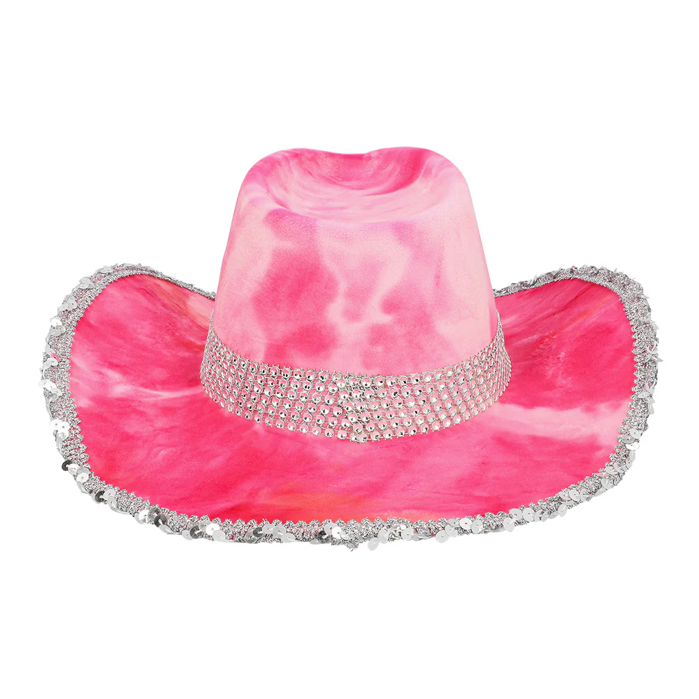 Hoed cowboy Darling roze - Image 5