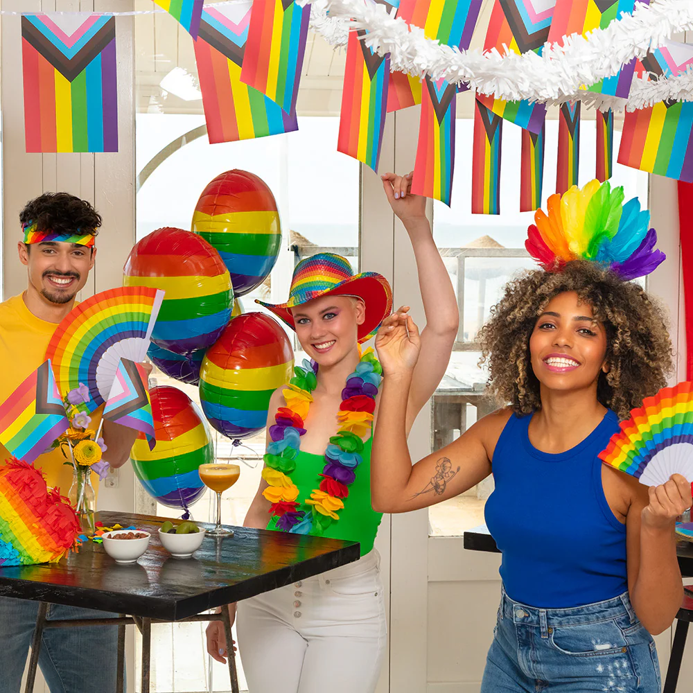 Cowboyhoed regenboog pailletten Pride - Image 6
