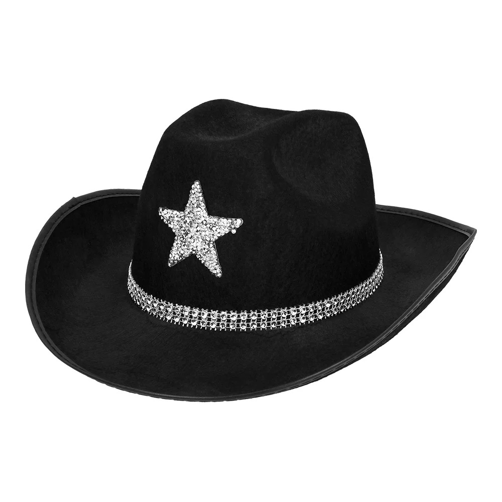 Hoed cowboy Taylor zwart - Image 2