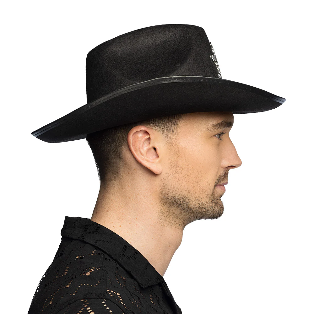Hoed cowboy Taylor zwart - Image 4