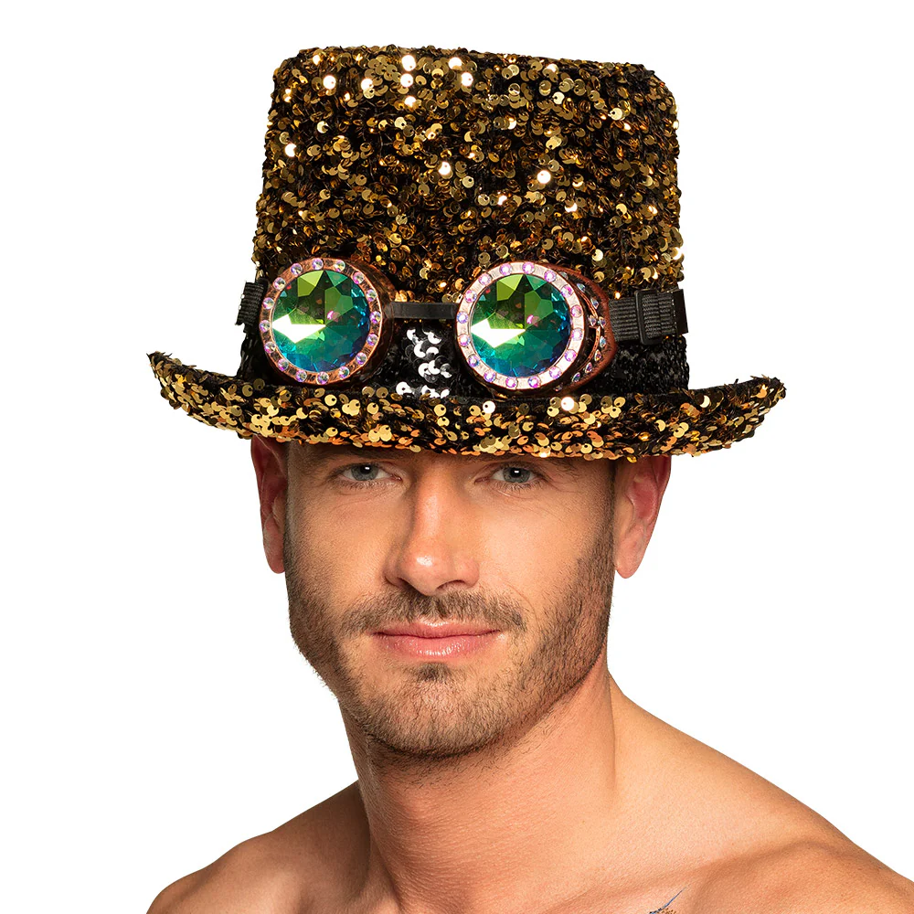 Burning man festival hoed glitters - Image 2