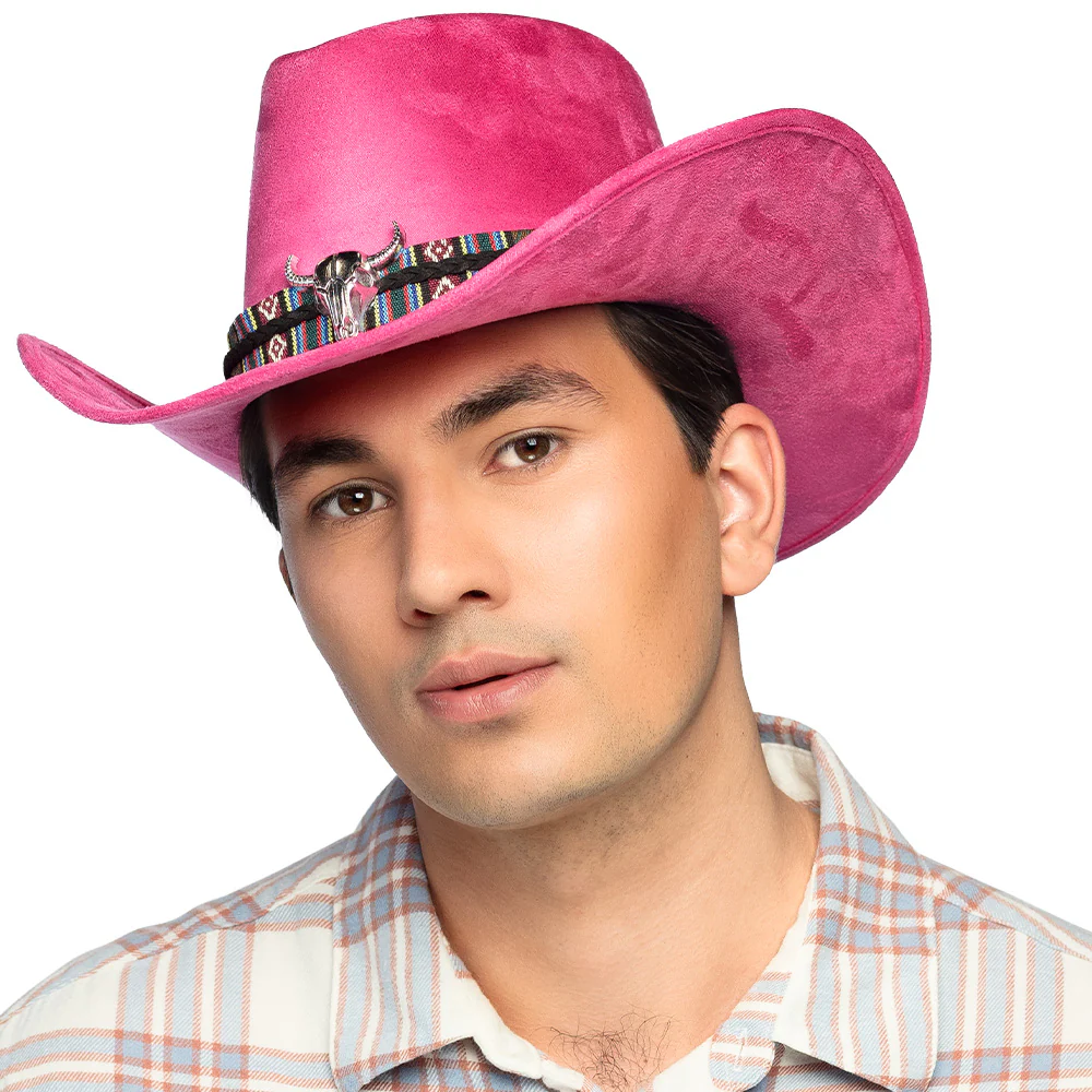 Cowboyhoed Django roze - Image 2
