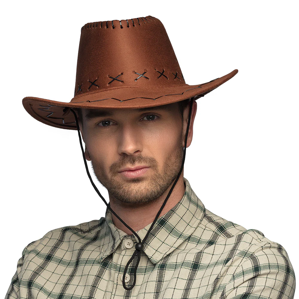 Cowboyhoed Elroy bruin - Image 2