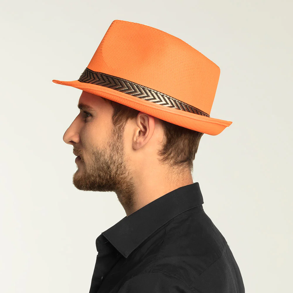 Deukhoedje funky neon oranje - Image 4