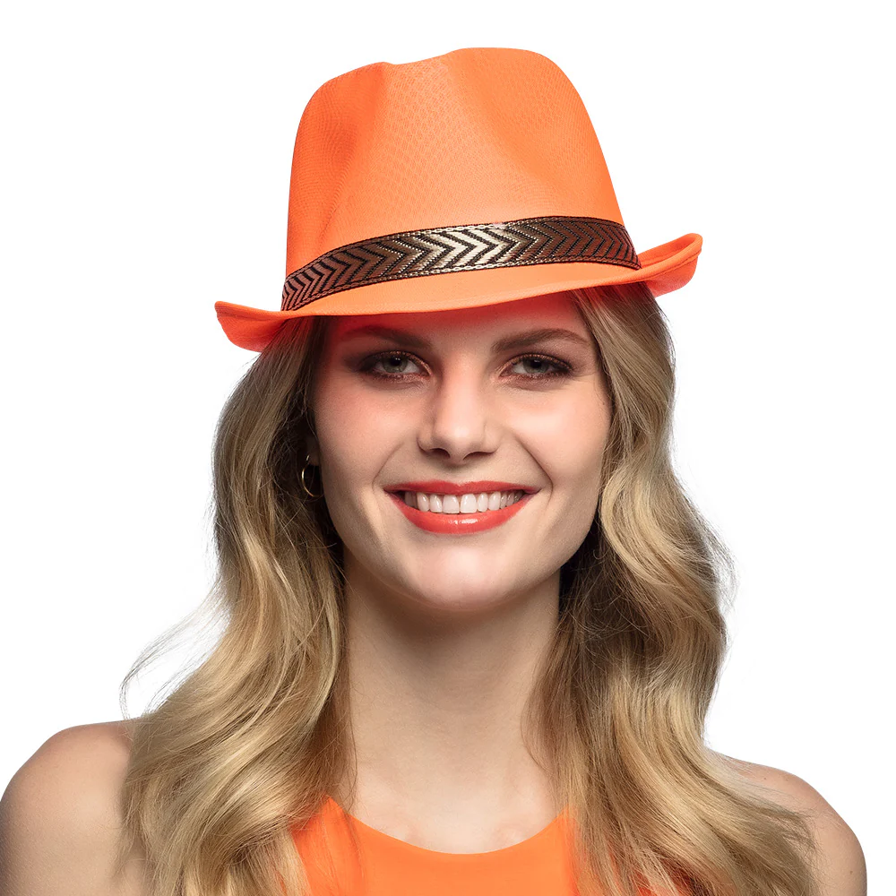 Deukhoedje funky neon oranje - Image 5