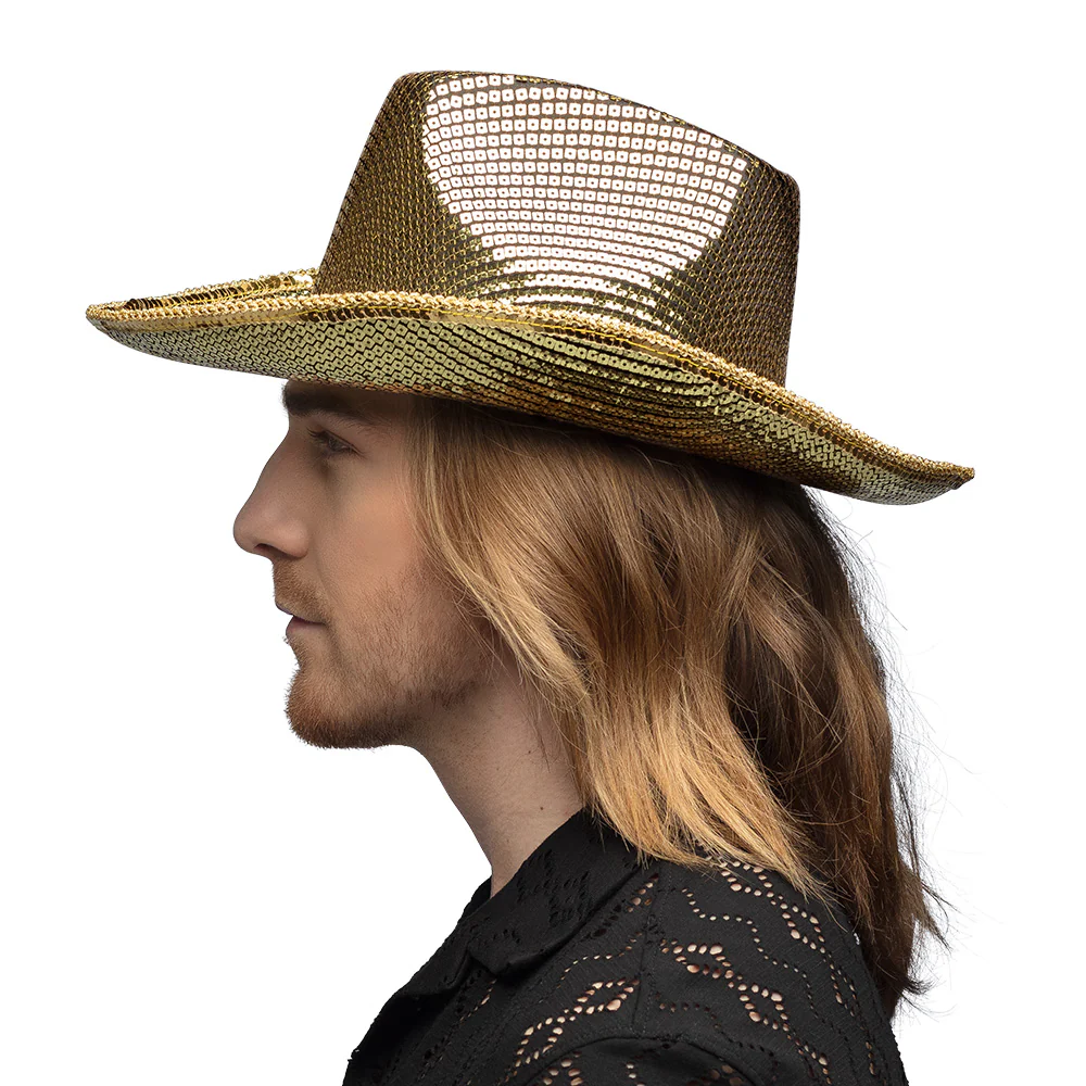 Gouden cowboyhoed glitter Texas - Image 4