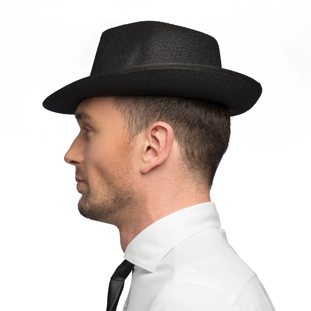 Gangsterhoed Maffia zwart - Image 3