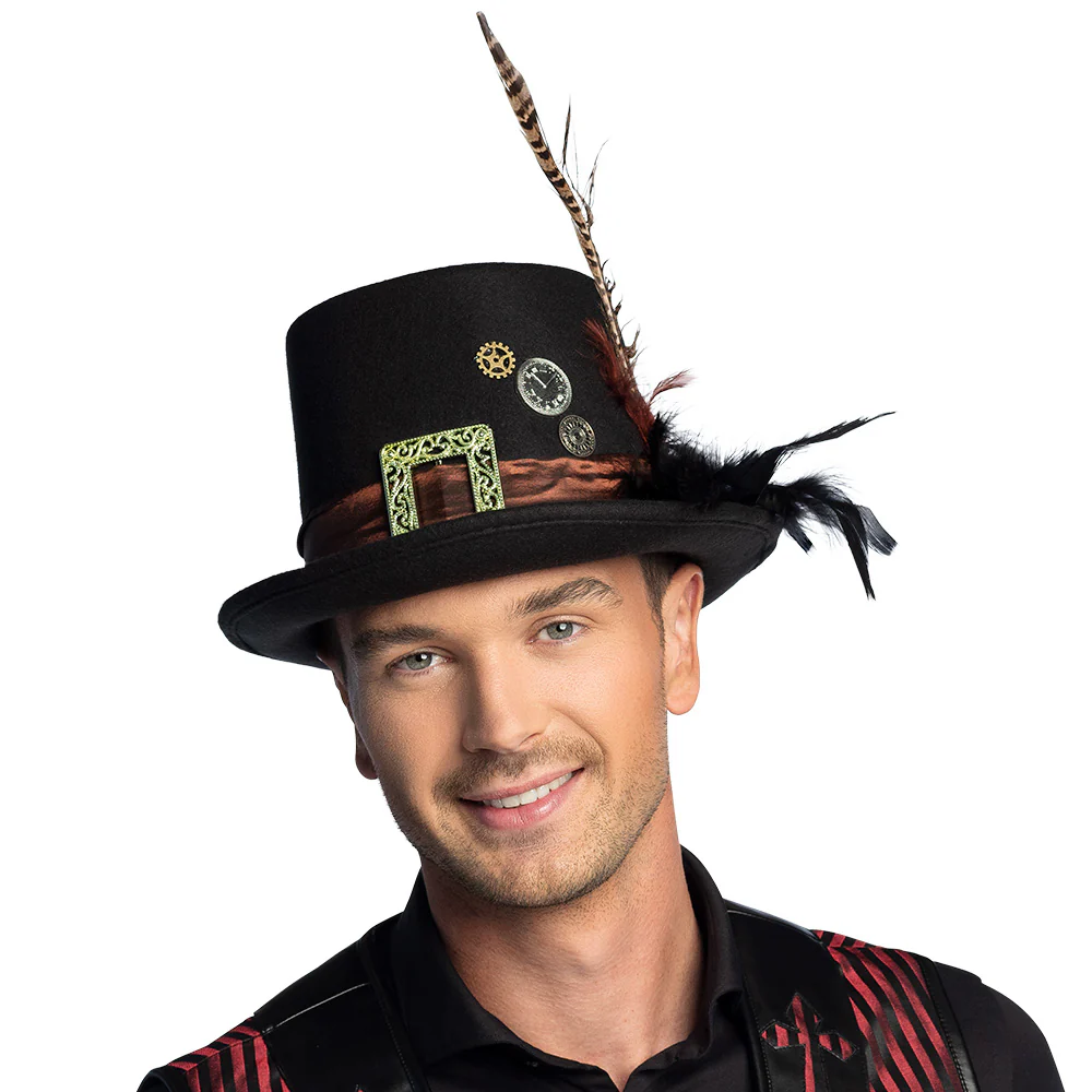 Steampunkhoed Plumepunk - Image 3