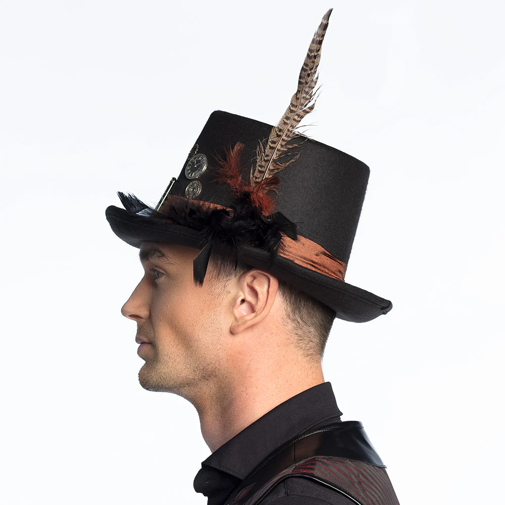 Steampunkhoed Plumepunk - Image 4