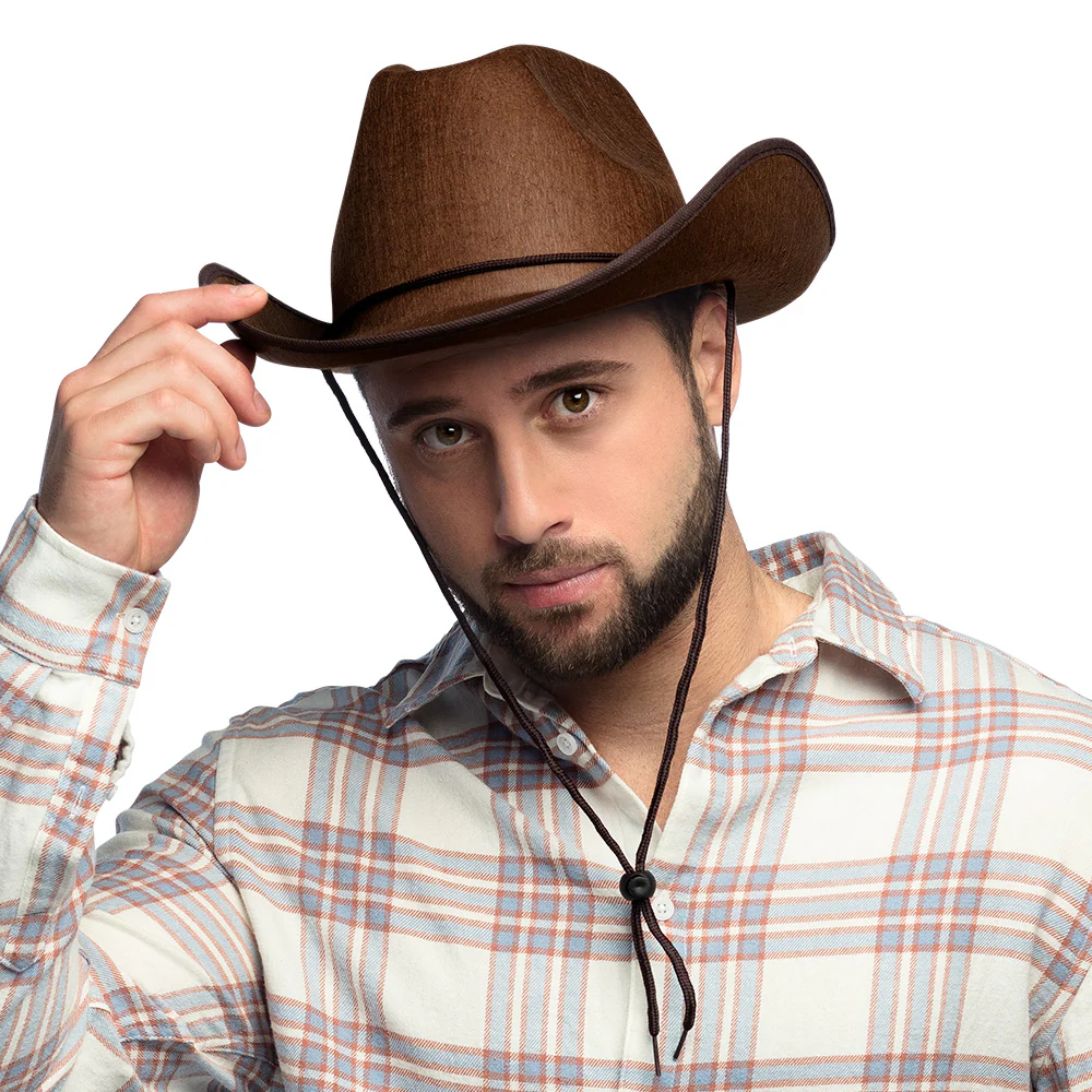 Cowboyhoed Rodeo bruin - Image 3