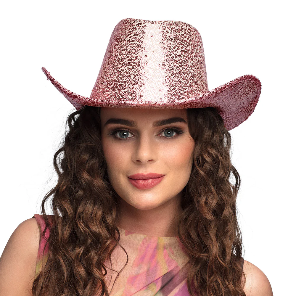 Cowboyhoed Rodeo Party roze - Image 2