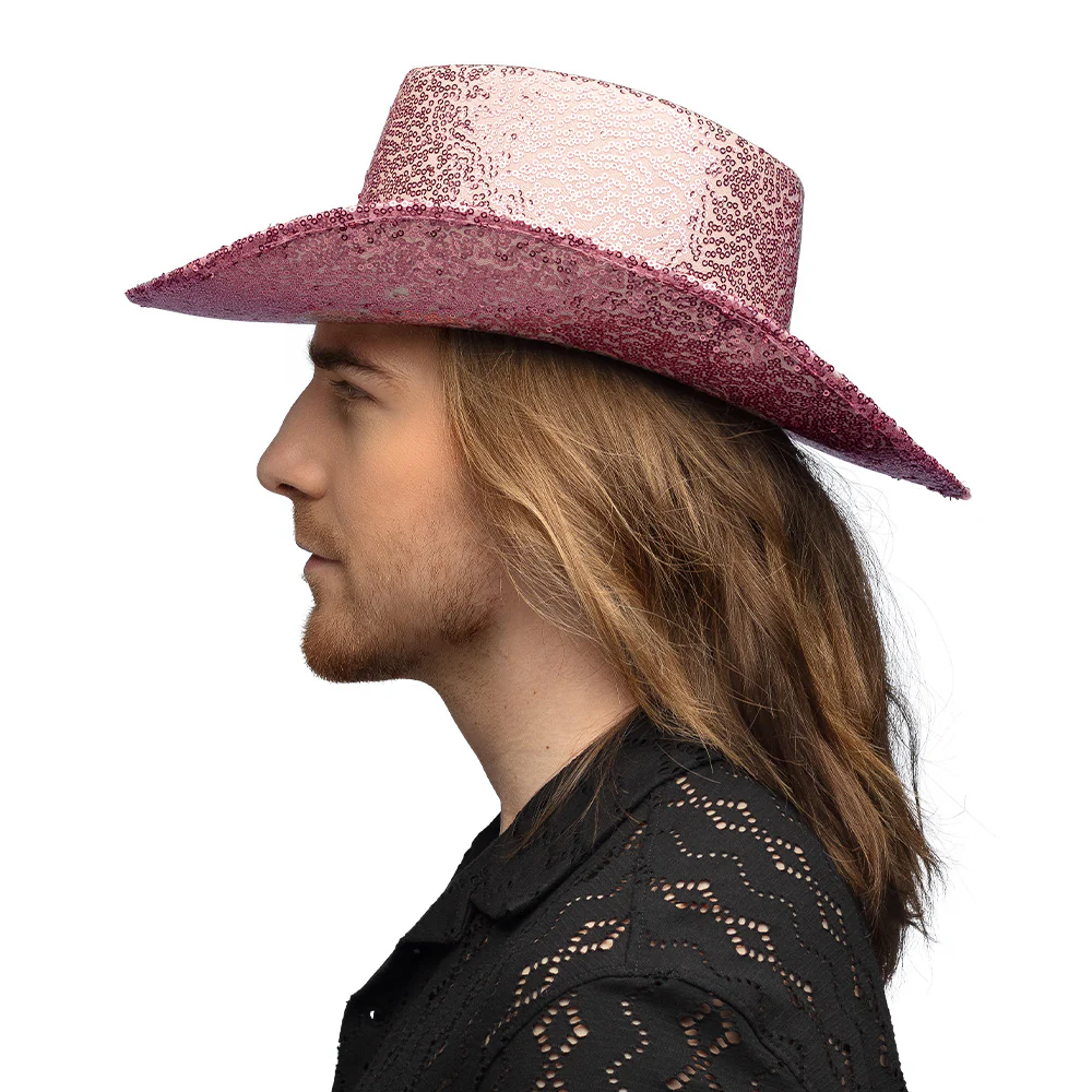 Cowboyhoed Rodeo Party roze - Image 4