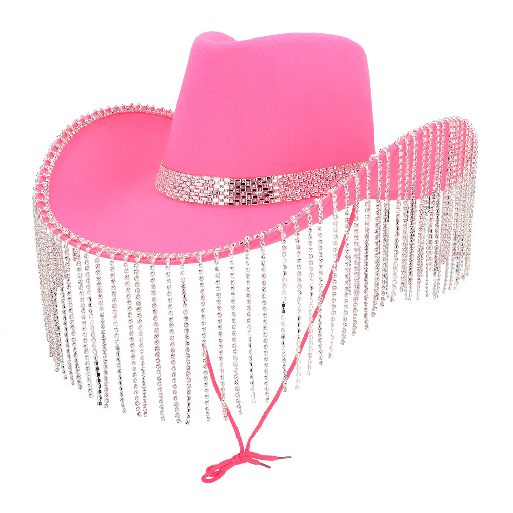 Cowboyhoed Showgirl roze
