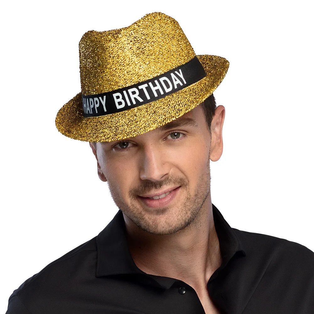 Hoed Sparkling 'Happy Birthday' - Image 2