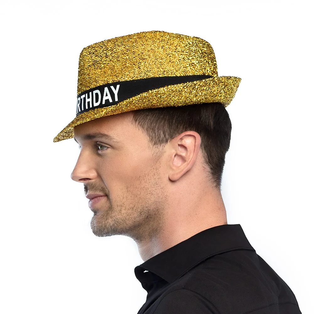 Hoed Sparkling 'Happy Birthday' - Image 4