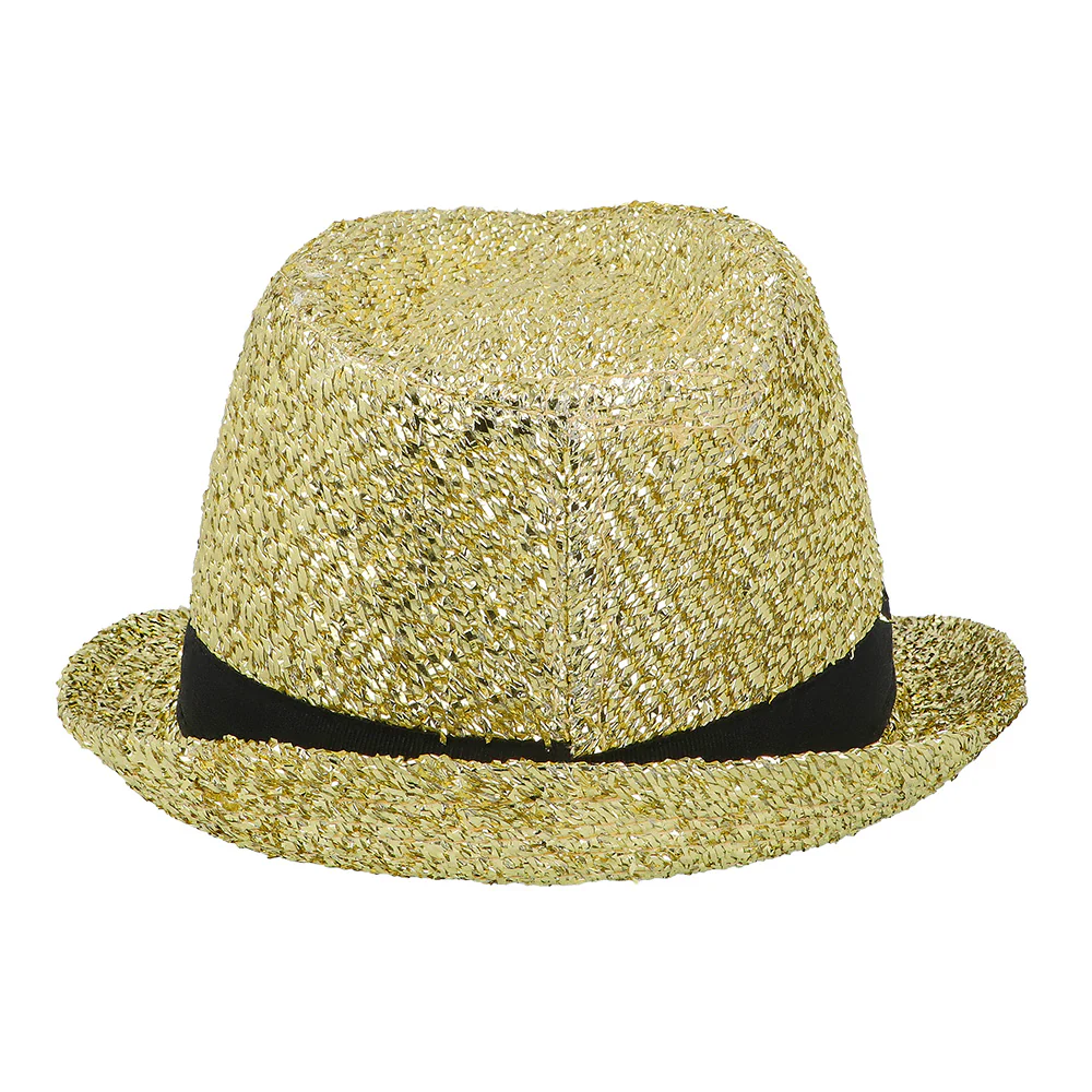 Hoed Sparkling 'Happy new year' goud - Image 5