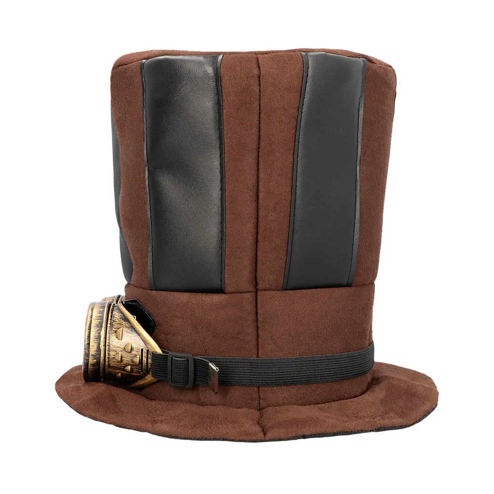 Hoge hoed steampunk bruin Starepunk - Image 3