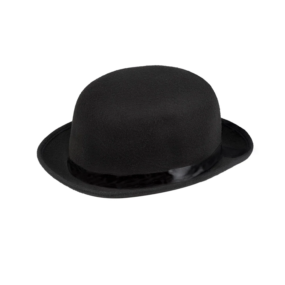 Bolhoed zwart Steambowler