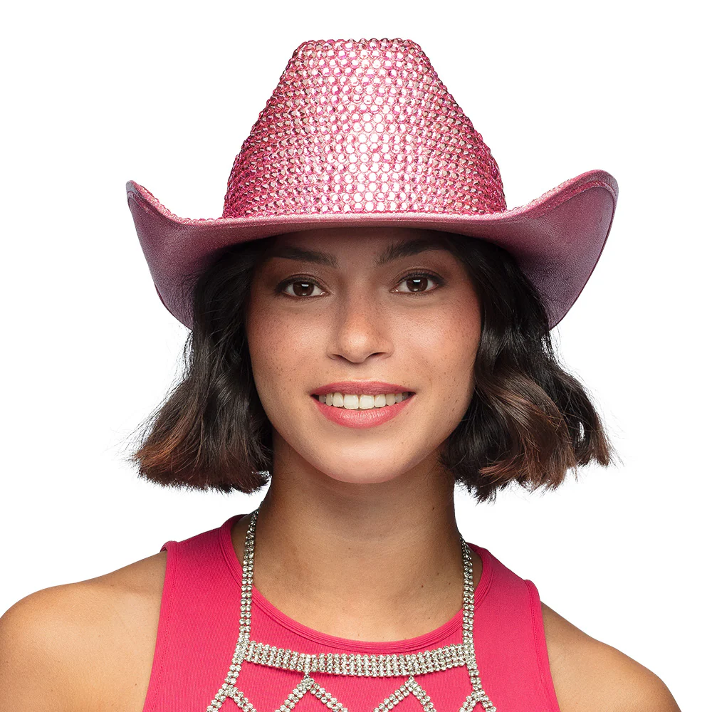Roze Cowboyhoed Tomorrow knalroze - Image 2