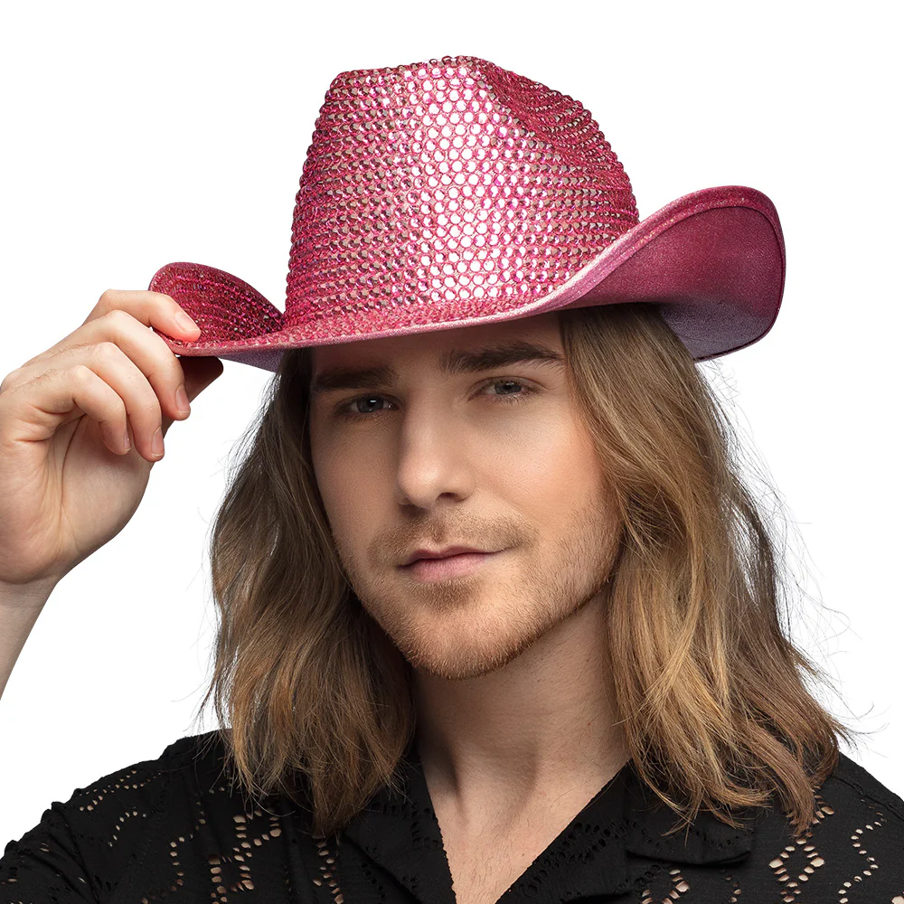 Roze Cowboyhoed Tomorrow knalroze - Image 3