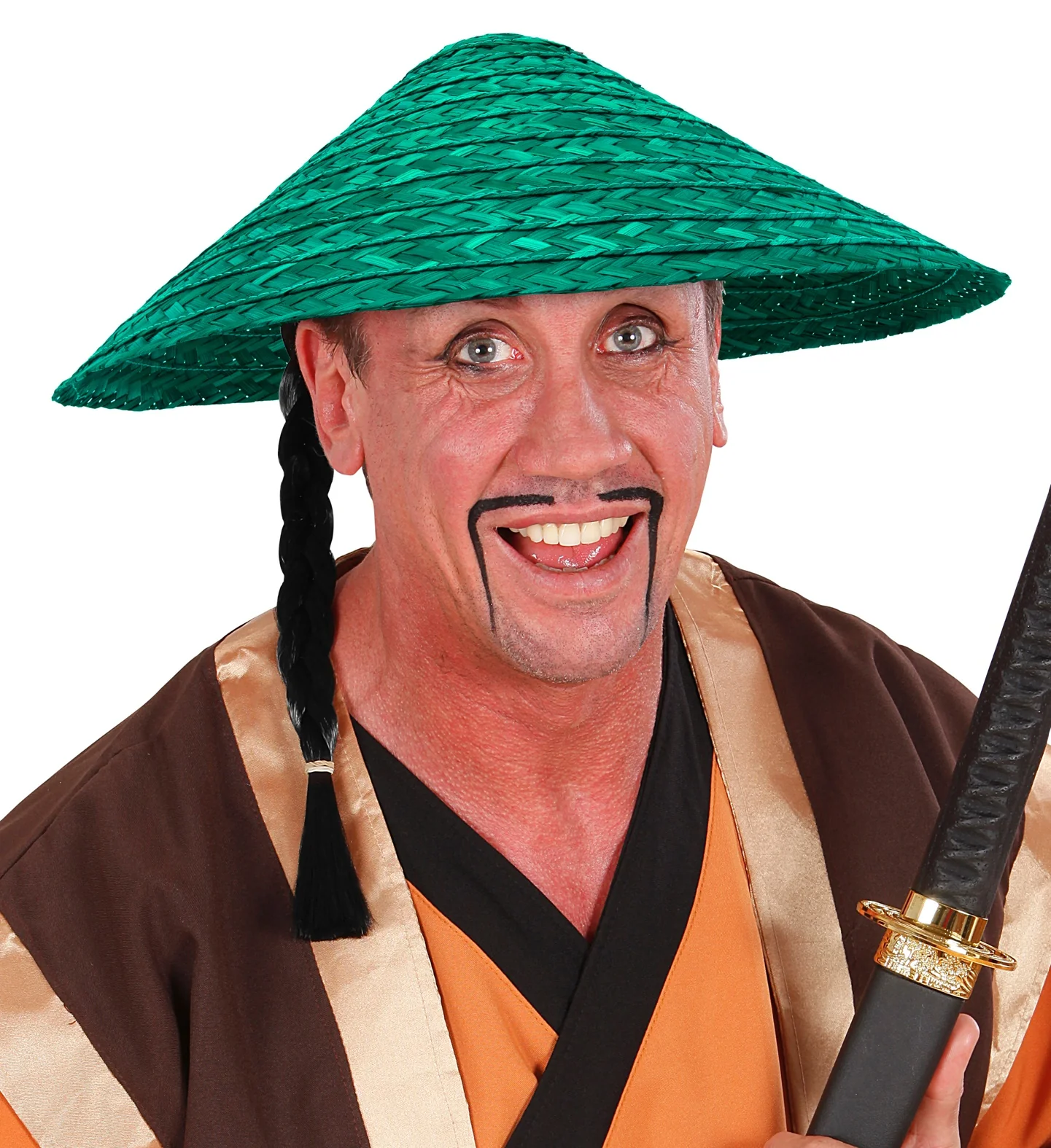 Vietkong strohoed groen - Image 3