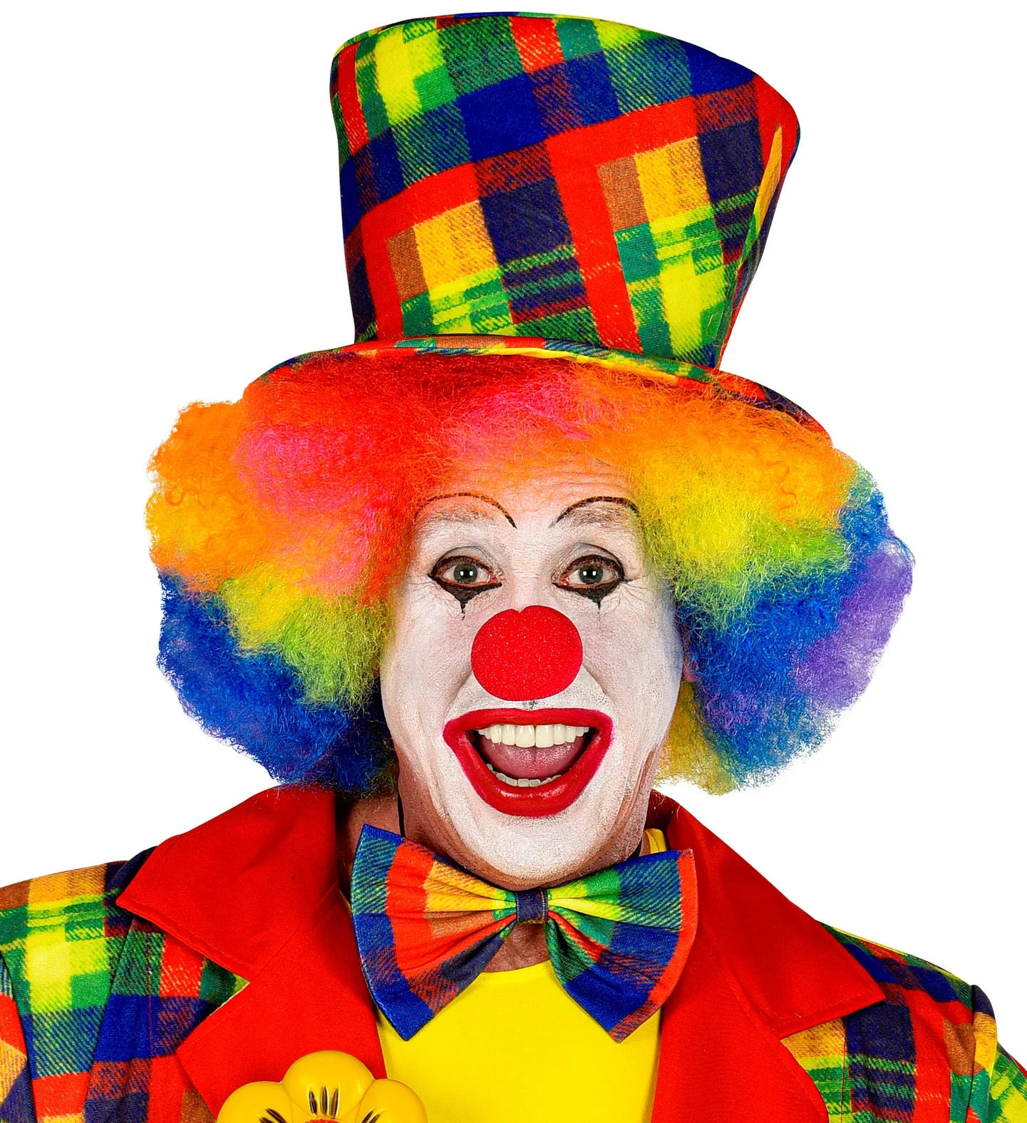 Hoge hoed clown multi - Image 3