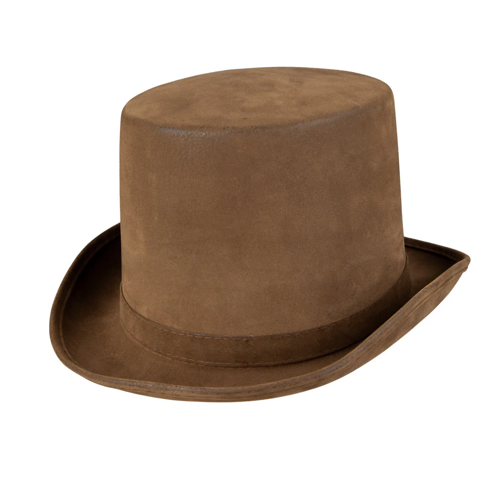 Hoge hoed deluxe - bruin - Image 2