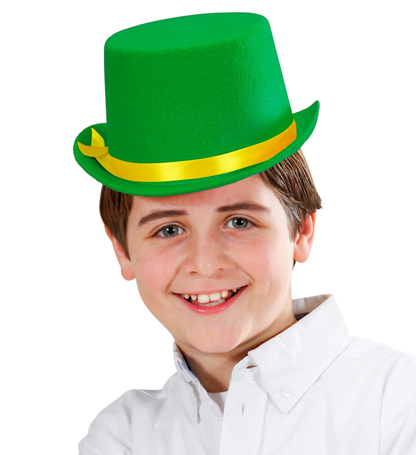 Hoge hoed kind groen - Image 3