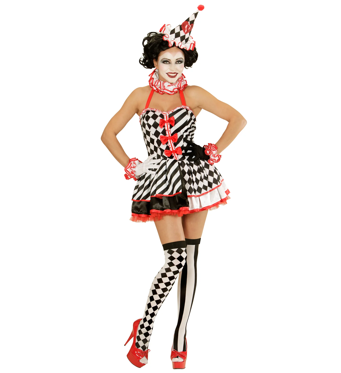 Hoge kousen clown - Image 3