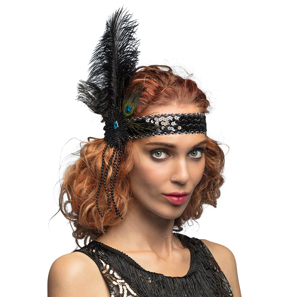 Charleston hoofdband Flapper Iris - Image 2