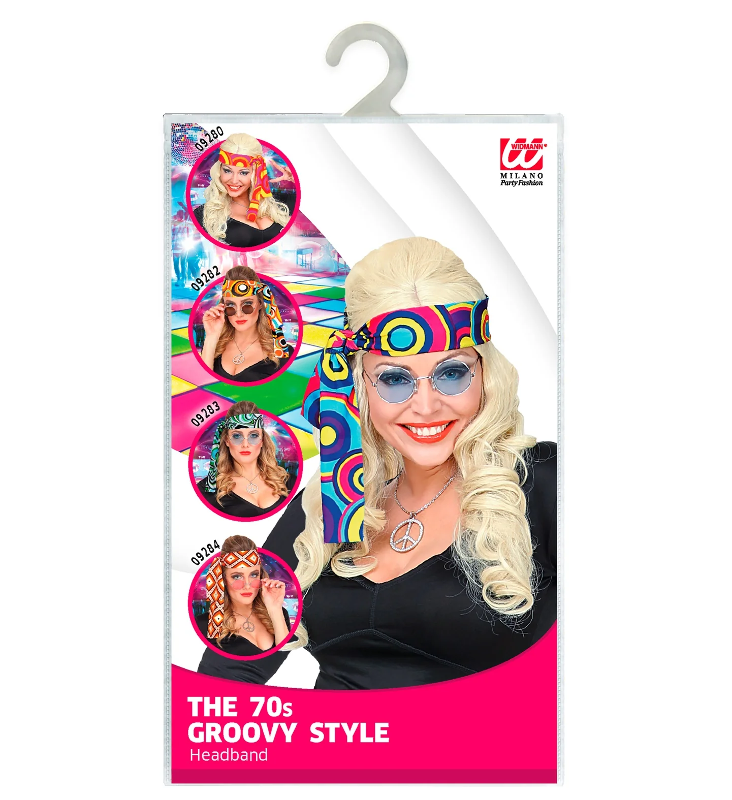 Hippie hoofdband blauw tinten - Image 7
