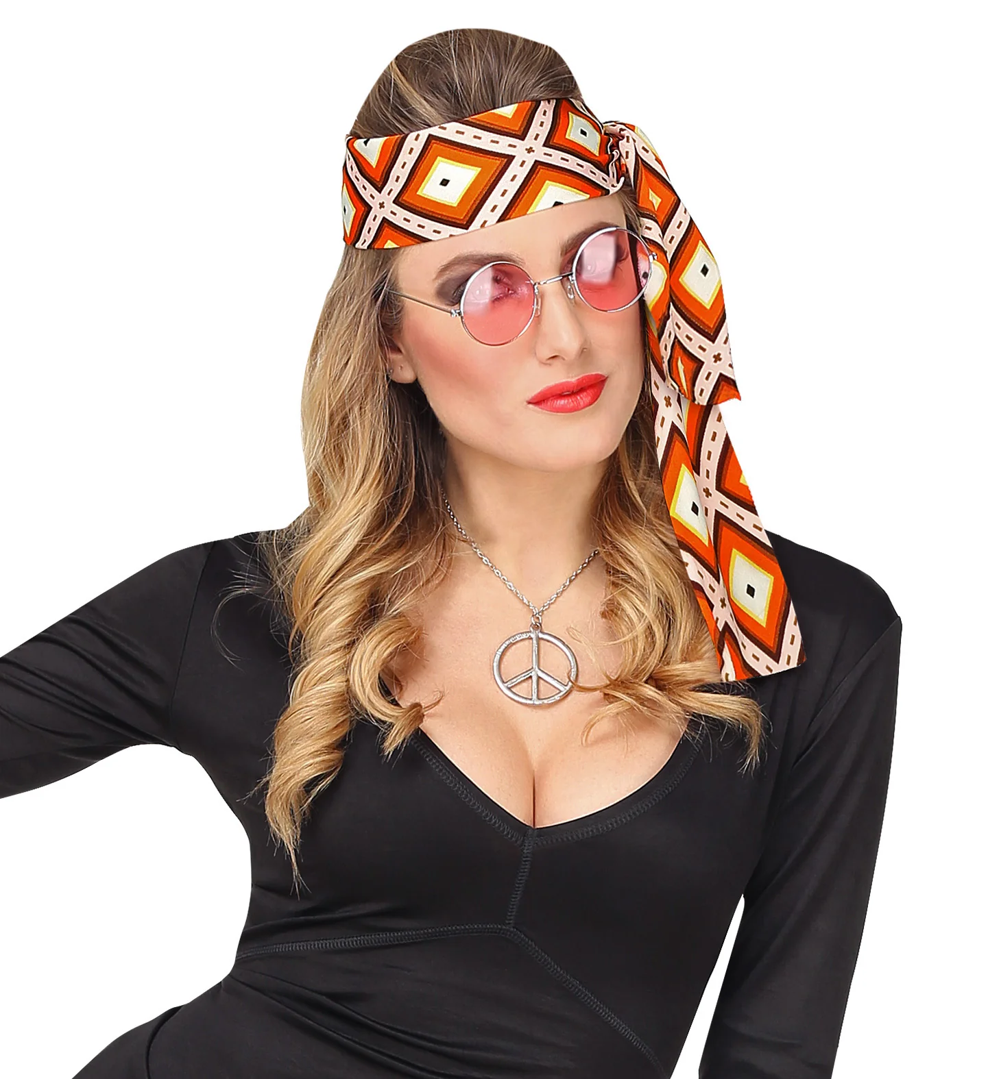 Hoofdband hippie Groovy stijl - Image 4