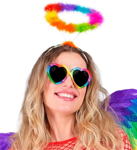 Hoofdband halo engel regenboog Joep - Image 2
