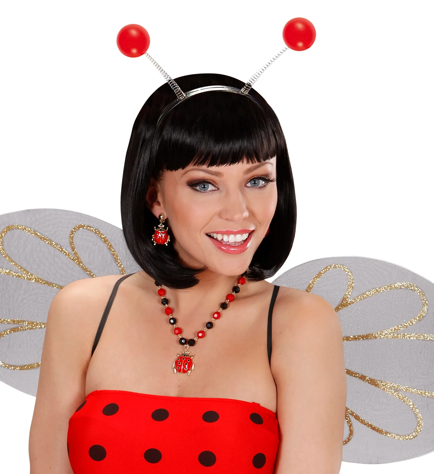Haarband lieveheersbeestje rood - Image 3