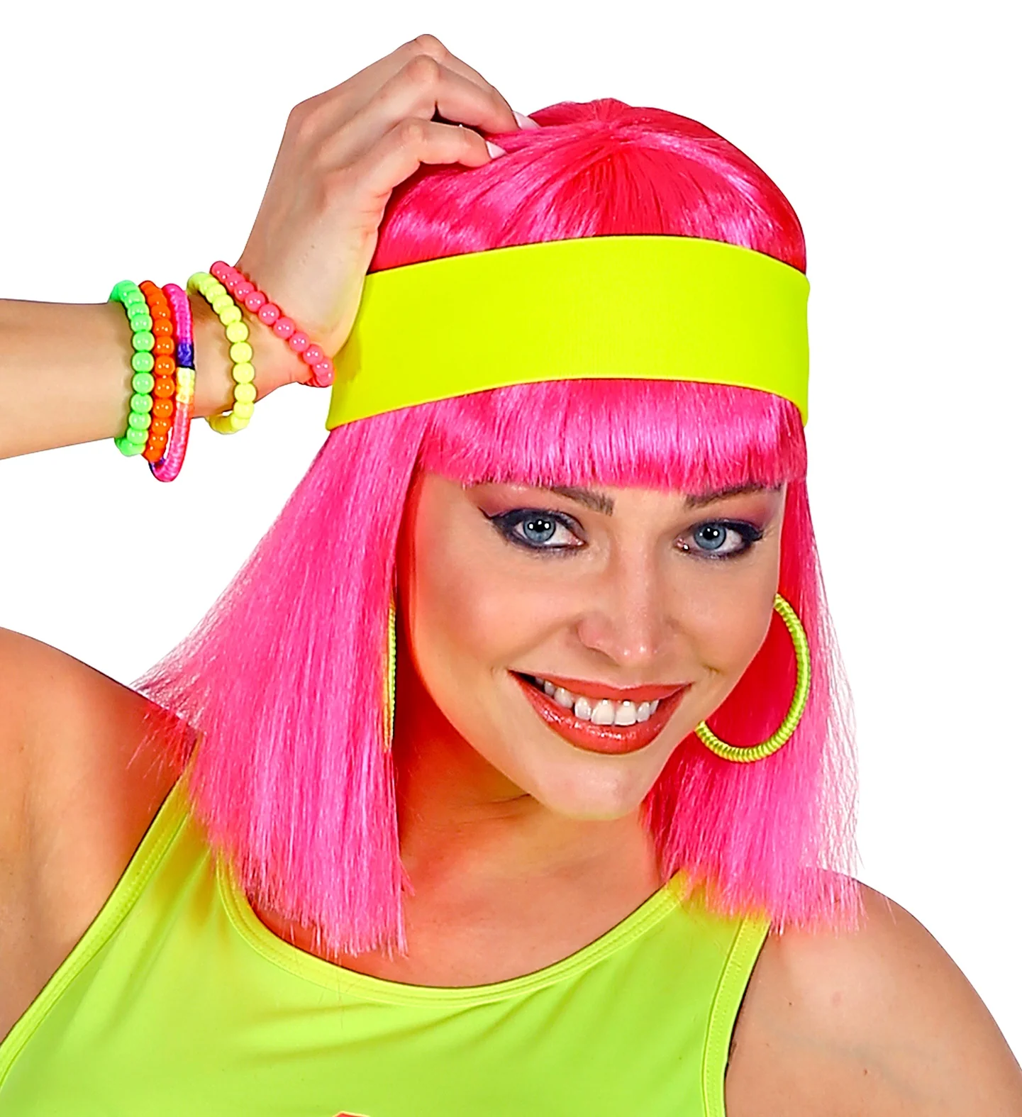 Hoofdband neon geel - Image 3