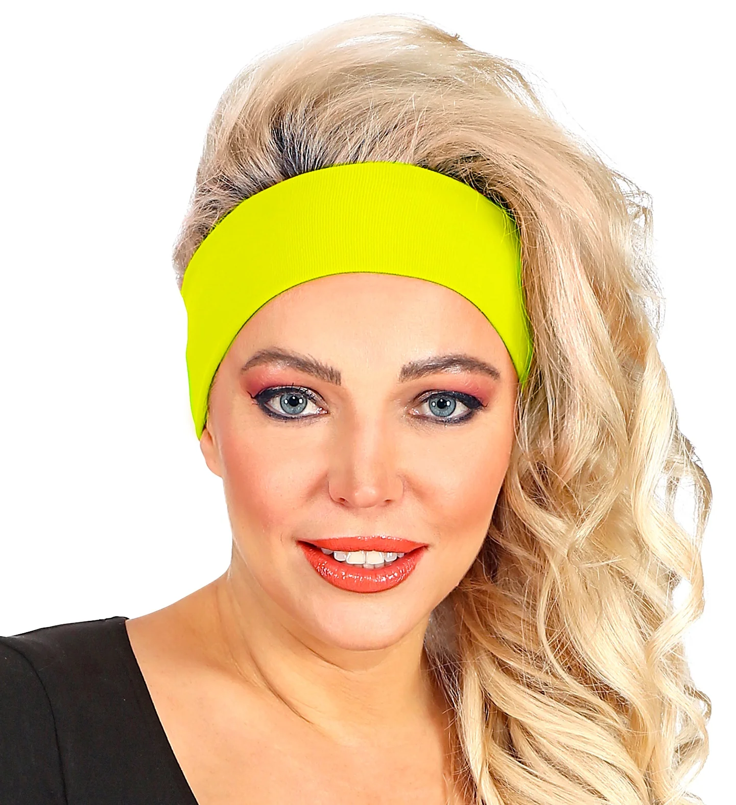 Hoofdband neon geel - Image 4