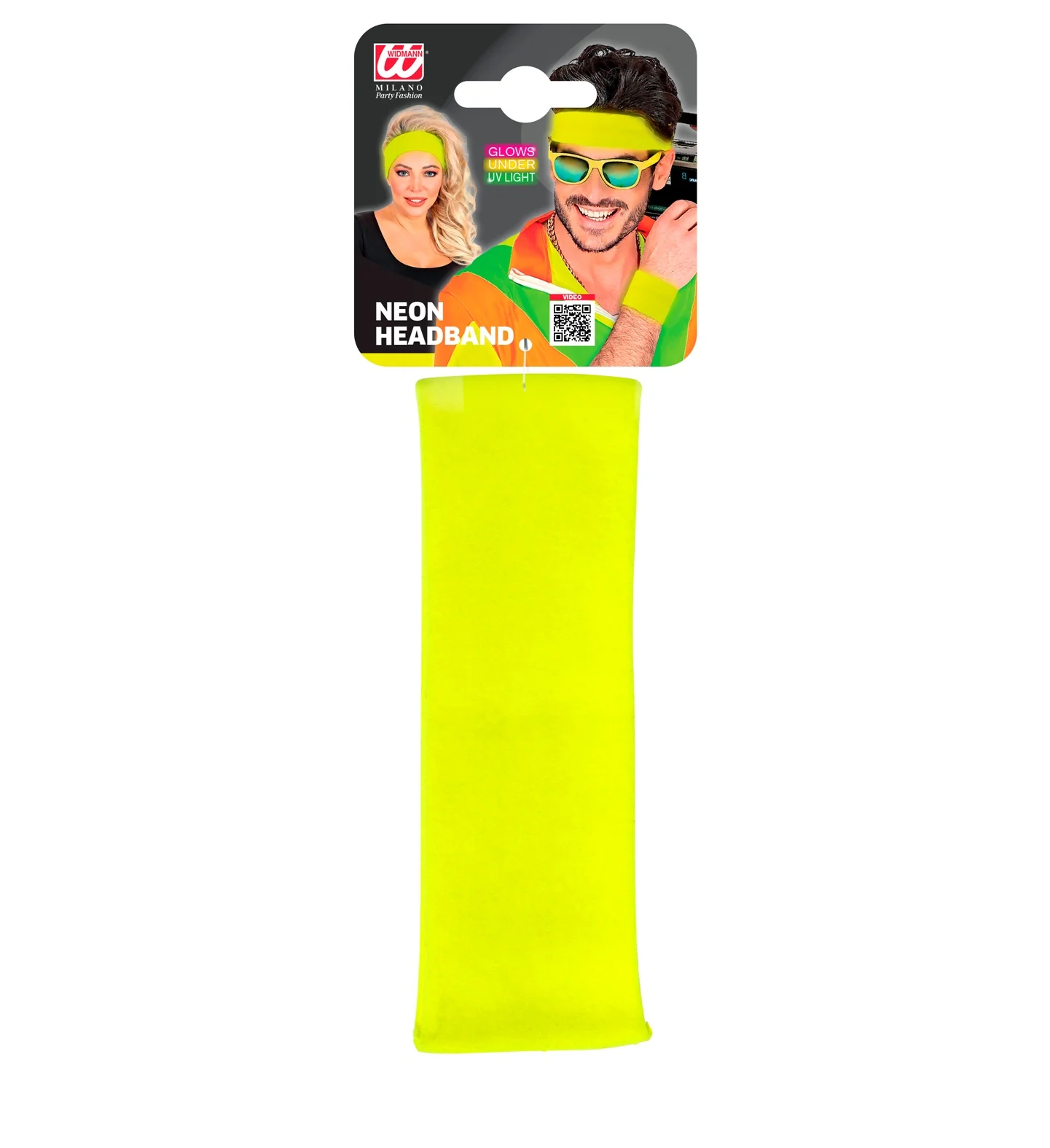 Hoofdband neon geel - Image 6