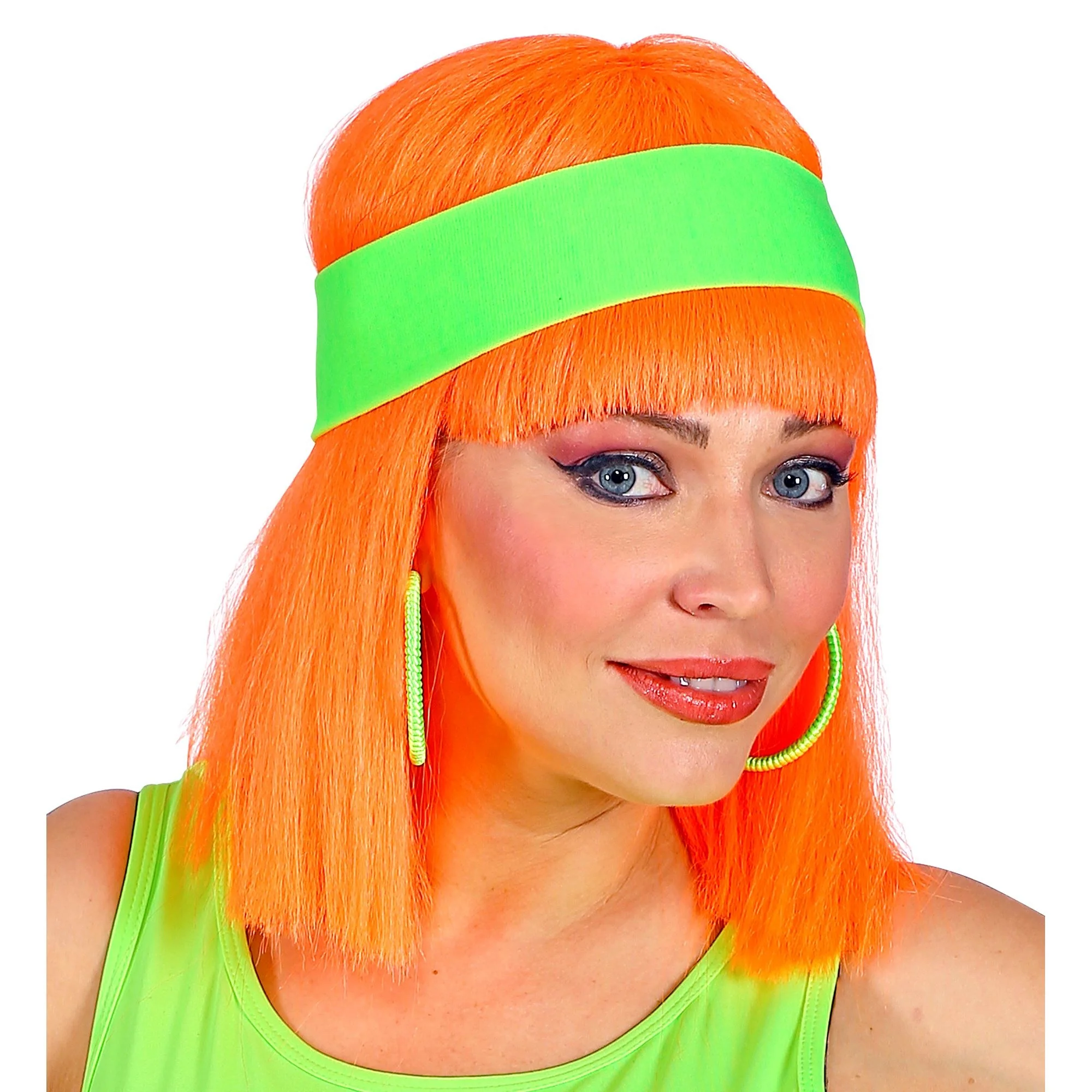 Hoofdband neon groen - Image 2