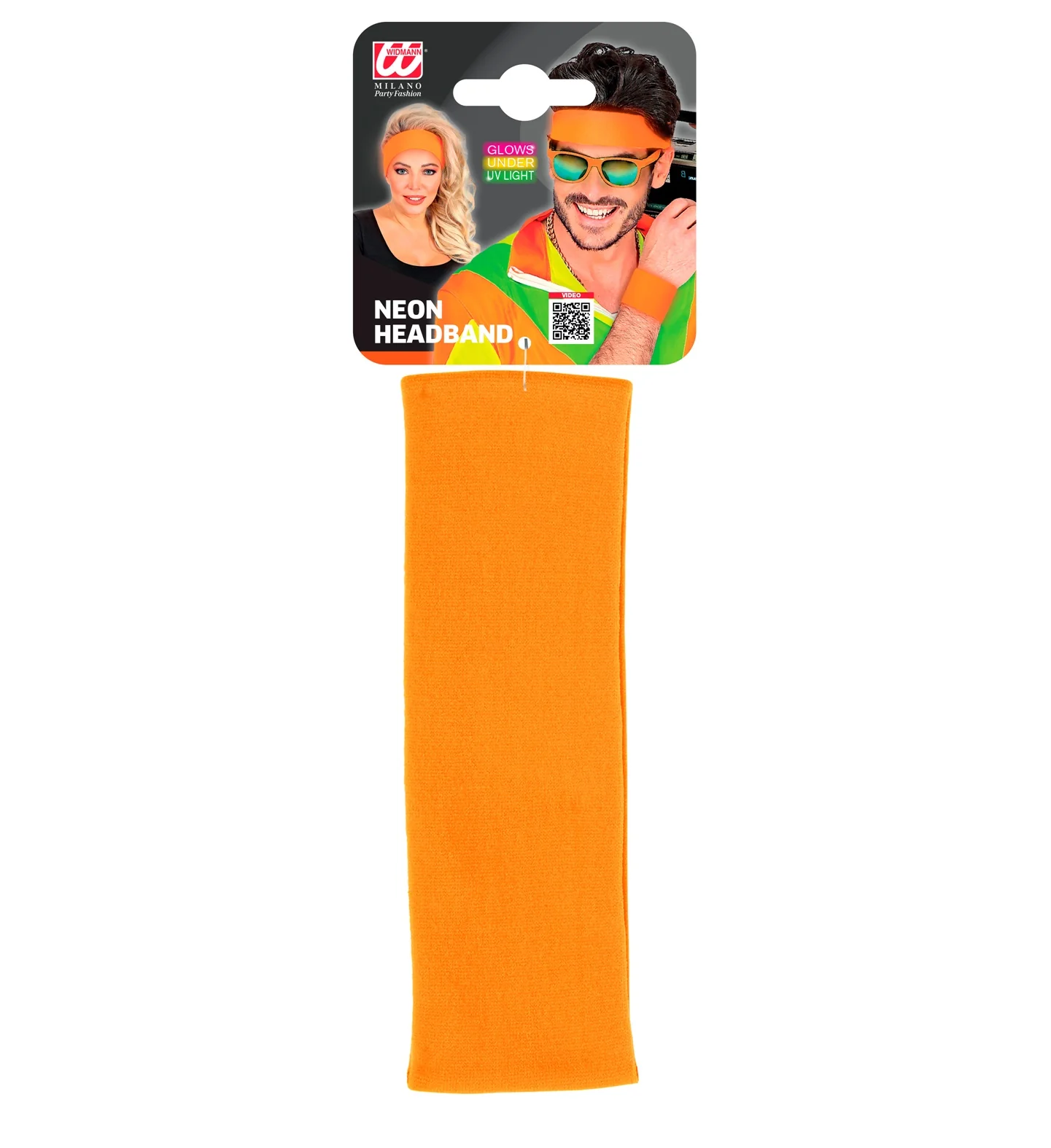 Hoofdband neon oranje - Image 5