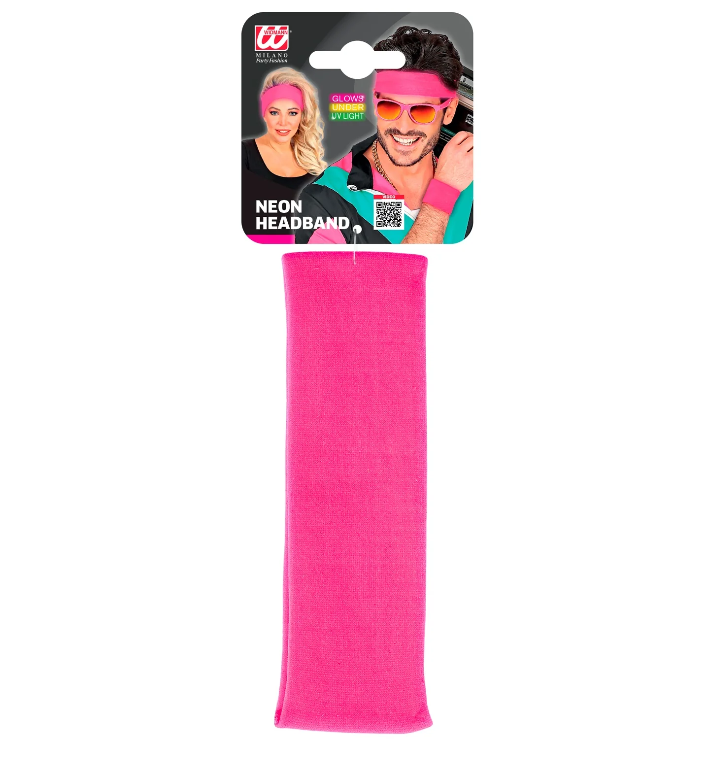 Hoofdband neon rose - Image 6