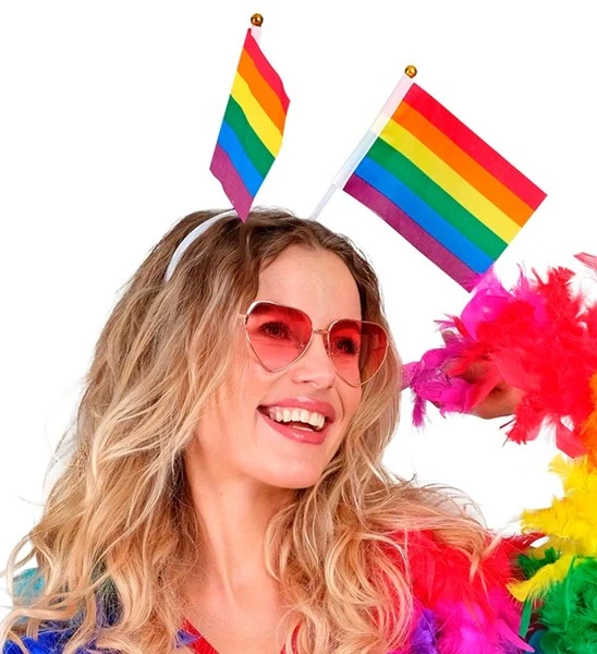 Hoofdband regenboog vlaggen Siem - Image 2