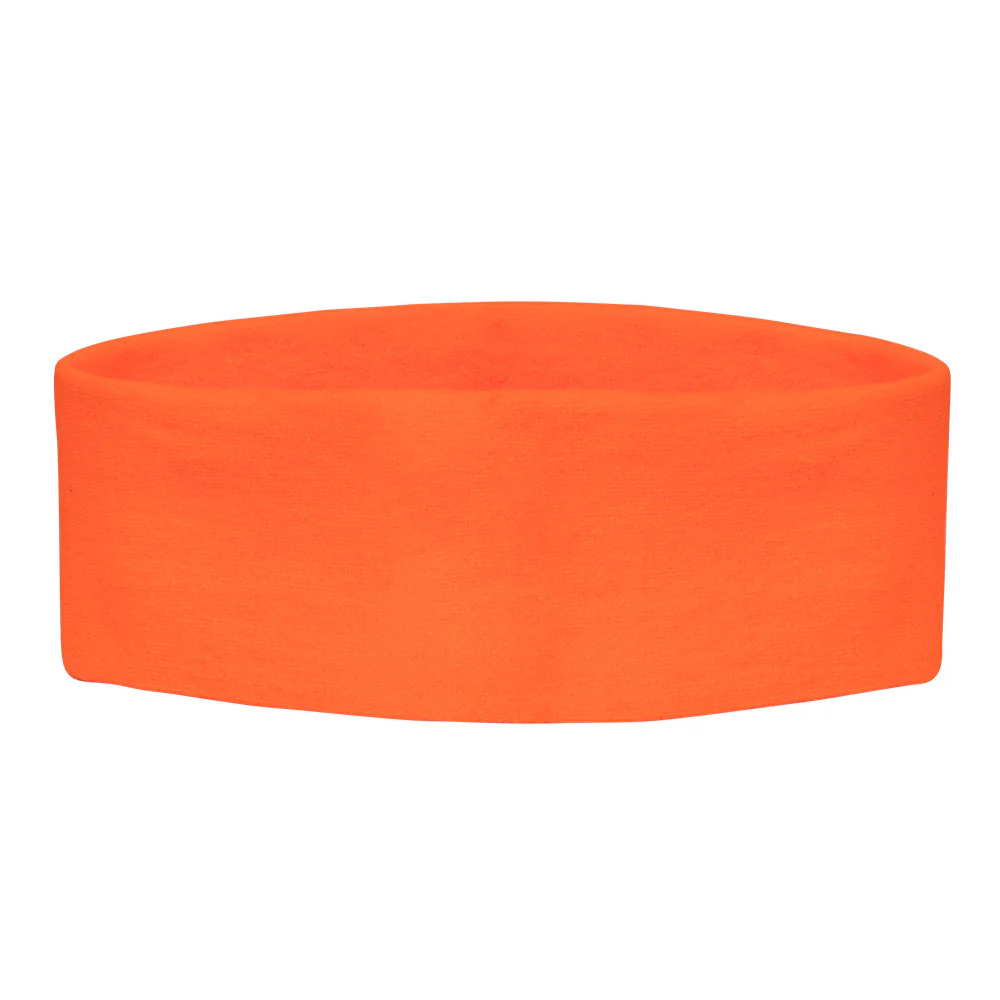Hoofdband Retro neon oranje