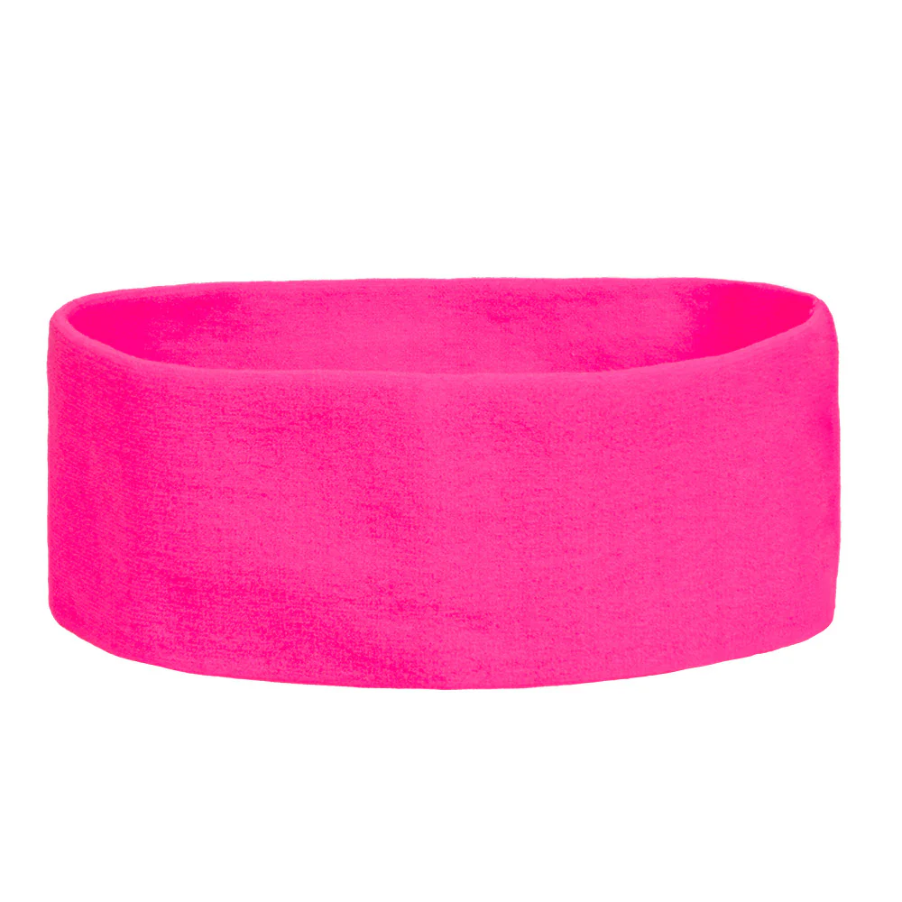 Hoofdband Retro neon roze